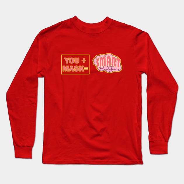 You+Mask= SMART Long Sleeve T-Shirt by beetoons